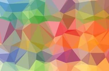 Soyut düşük poli turuncu yatay arka plan resmi