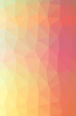 Soyut düşük poli turuncu dikey arka plan resmi