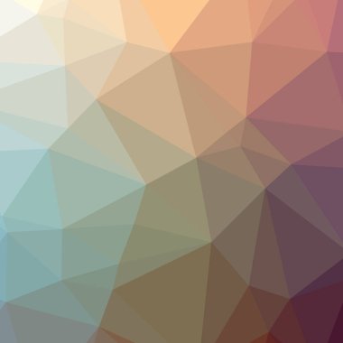 Soyut düşük poli kahverengi kare arka plan resmi