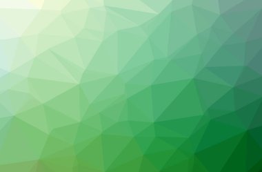 Soyut düşük poli yeşil yatay arka plan resmi