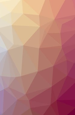 Soyut düşük poli kırmızı, sarı, mavi ve kahverengi dikey arka plan resmi