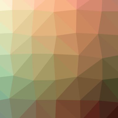 Soyut düşük poli kahverengi kare arka plan resmi