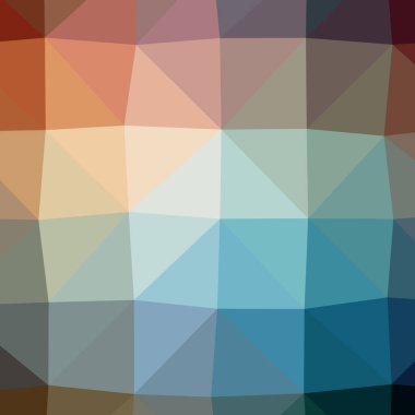 Soyut düşük poli mavi, sarı, kırmızı veya mor kare arka plan resmi