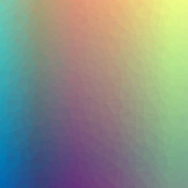 Soyut düşük poli mavi, kırmızı ve yeşil kare arka plan resmi