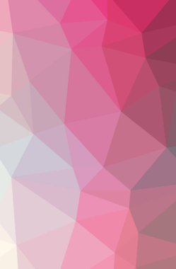 Soyut düşük poli kırmızı, kahverengi ve mor dikey arka plan resmi