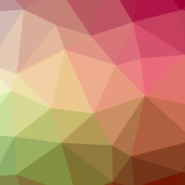 Soyut düşük poli turuncu kare arka plan resmi