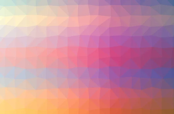 Illustration Abstract Low Poly Purple Yellow Red Horizontal Background — Stock Photo, Image