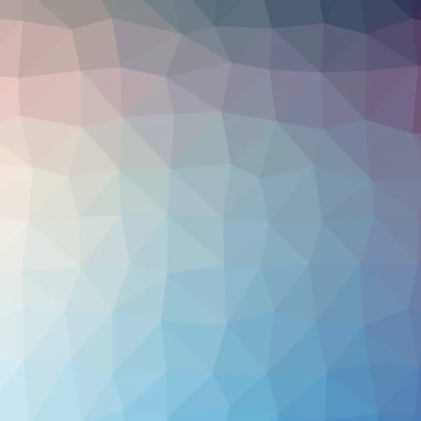 Illustration of abstract low poly blue and purple square background