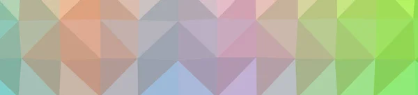 Illustration of abstract low poly blue and purple banner background
