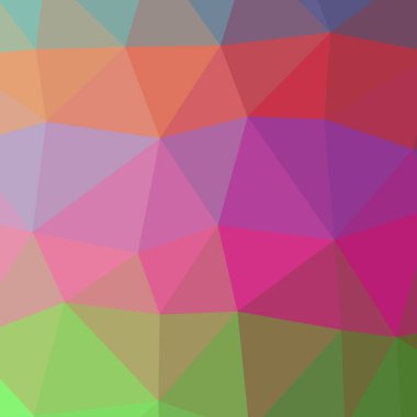 Soyut düşük poli pembe kare arka plan resmi
