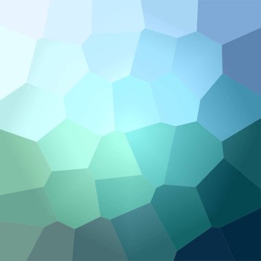 Mavi ve yeşil dev altıgen kare arka plan resmi