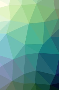 Soyut düşük poli mavi dikey arka plan resmi