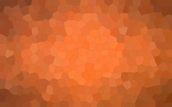 Εικονογράφηση Της Πορτοκαλί Παστέλ Φόντο Λίγο Εξάγωνο — Φωτογραφία Αρχείου