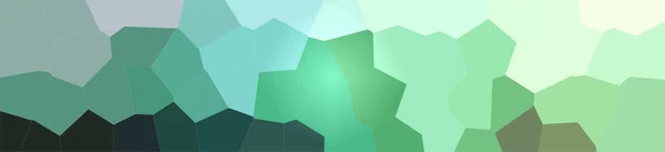 Иллюстрация Зеленого Большого Шестиугольника Абстрактная Краска — стоковое фото