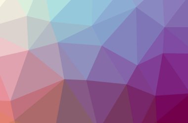 Soyut düşük poli pembe yatay arka plan resmi