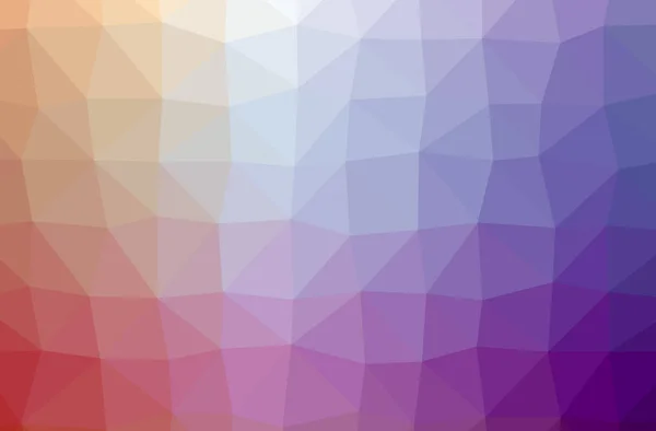 Illustration Der Abstrakten Low Poly Purple Horizontalen Hintergrund — Stockfoto