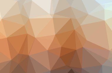 Soyut düşük poli turuncu yatay arka plan resmi