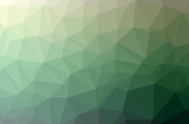 Soyut düşük poli yeşil yatay arka plan resmi