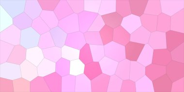 Mor, mavi ve sarı büyük altıgen güzel soyut Illustration. Tasarımınız için güzel.