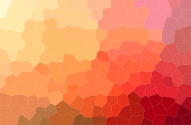 Turuncu orta boyut altıgen yatay arka plan resmi