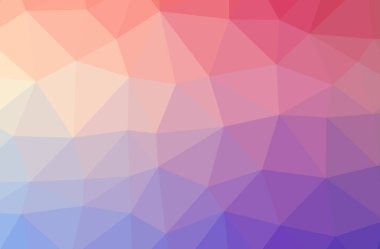 Soyut düşük poli kırmızı yatay arka plan resmi