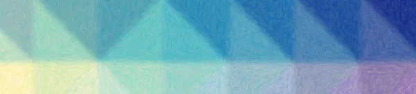 Ilustracja Niebieski Żółty Zielony Impasto Transparent Tło — Zdjęcie stockowe