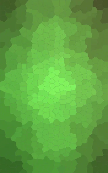 Illustration Vertical Green Small Hexagon Background — Stock Photo, Image