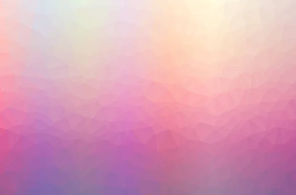 Ілюстрація Абстрактного Низько Полі Рожевого Горизонтального Фону — стокове фото