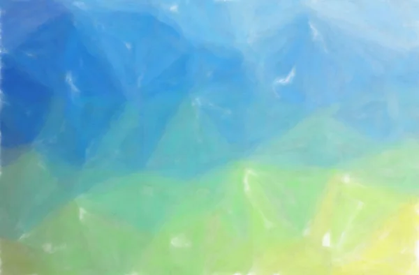 青と黄色の水彩ウォッシュのイラストを描くデジタル生成の背景 — ストック写真