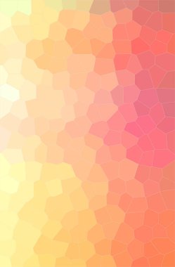 Turuncu orta boyut altıgen dikey arka plan resmi