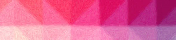 Ilustración Fondo Abstracto Magenta Impasto Banner —  Fotos de Stock