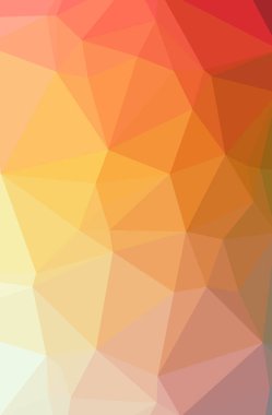 Soyut düşük poli turuncu dikey arka plan resmi