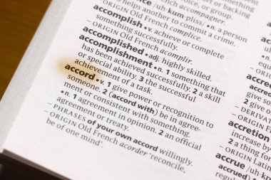 Sözcüğün veya tümceciğin marker ile bir sözlük olarak vurgulanmış.