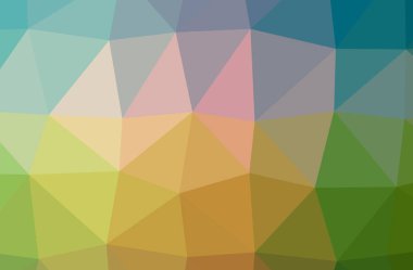 Soyut düşük poli turuncu yatay arka plan resmi