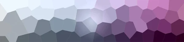 Ilustración Fondo Abstracto Púrpura Gris Grande Hexagon Banner —  Fotos de Stock