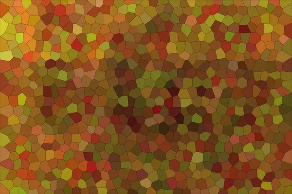 Impressionante Ilustração Abstrata Marrom Vermelho Brilhante Pequeno Hexágono Adorável Para — Fotografia de Stock