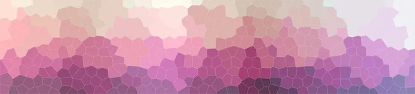 Illustration Abstrakt Lila Liten Hexagon Banner Bakgrund — Stockfoto