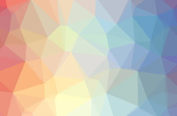 Illustration Abstract Low Poly Blue Horizontal Background — Stock Photo, Image