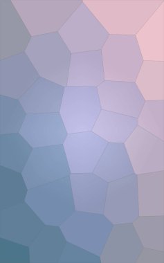 Dikey kırmızı ve mavi dev altıgen arka plan resmi