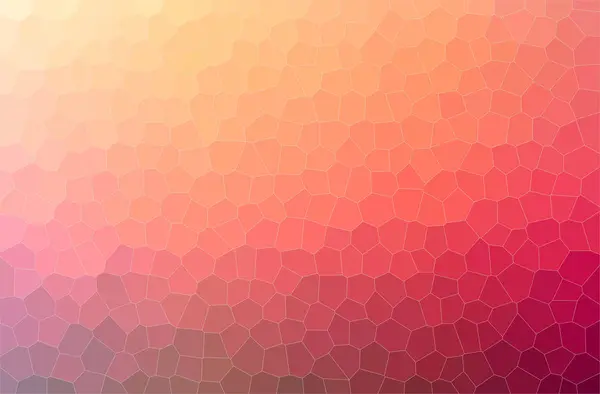 Illustration Petit Hexagone Rouge Abstrait Fond Horizontal — Photo