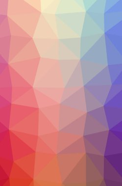 Soyut düşük poli kırmızı dikey arka plan resmi