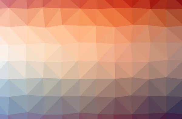 Ilustrace Horizontální Pozadí Abstraktní Nízké Poly Oranžové — Stock fotografie