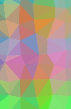 Soyut düşük poli yeşil dikey arka plan resmi