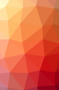 Soyut düşük poli turuncu dikey arka plan resmi