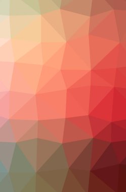 Soyut düşük poli kırmızı dikey arka plan resmi