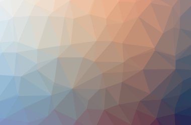 Soyut düşük poli turuncu yatay arka plan resmi