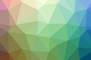 Soyut düşük poli yeşil yatay arka plan resmi