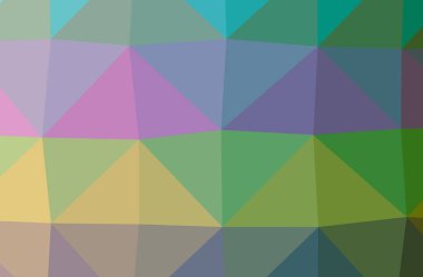 Soyut düşük poli yeşil yatay arka plan resmi