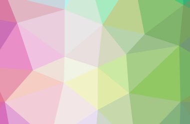 Soyut düşük poli yeşil yatay arka plan resmi