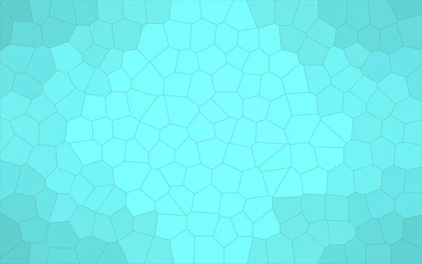 Абстрактная Иллюстрация Морского Разреженного Шестиугольника Средних Размеров Созданного Ходе Эксперимента — стоковое фото